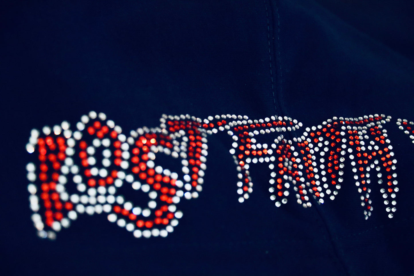 Studded Guitar Hoodie Kids (Deep Navy)