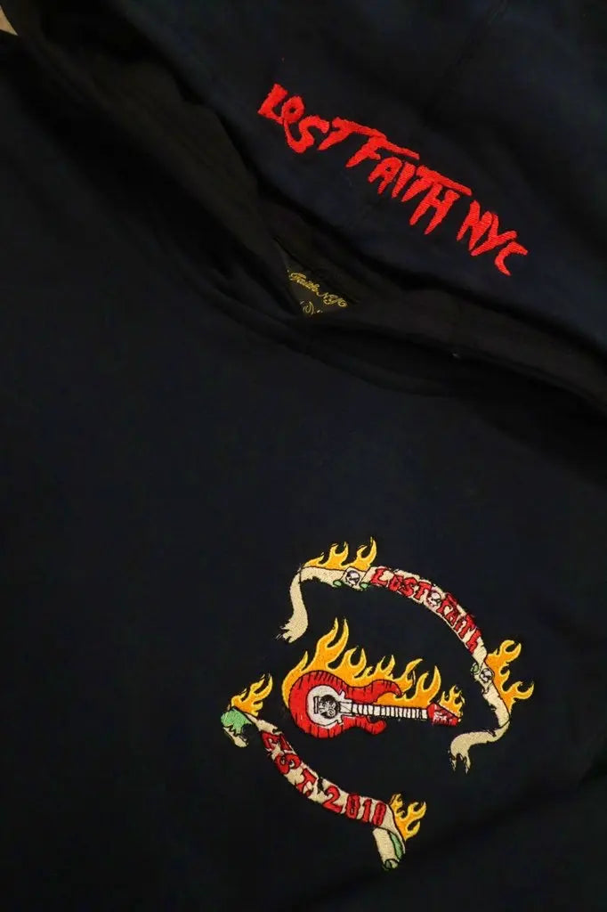 ORIGINAL LOST FAITH GUITAR HOODIE Lost Faith NYC