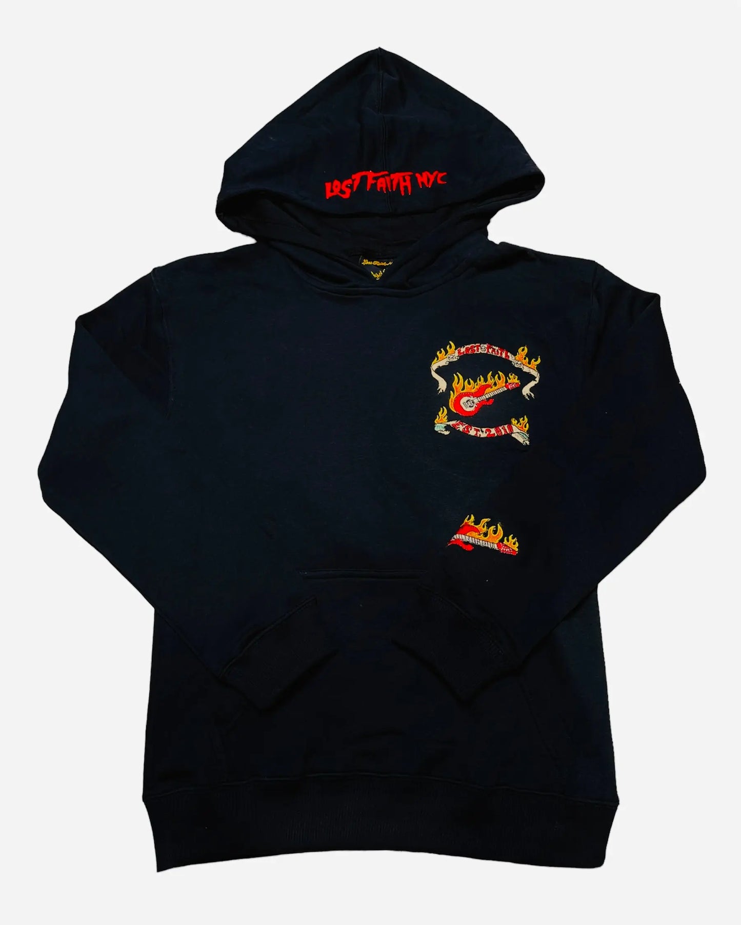 ORIGINAL LOST FAITH GUITAR HOODIE Lost Faith NYC