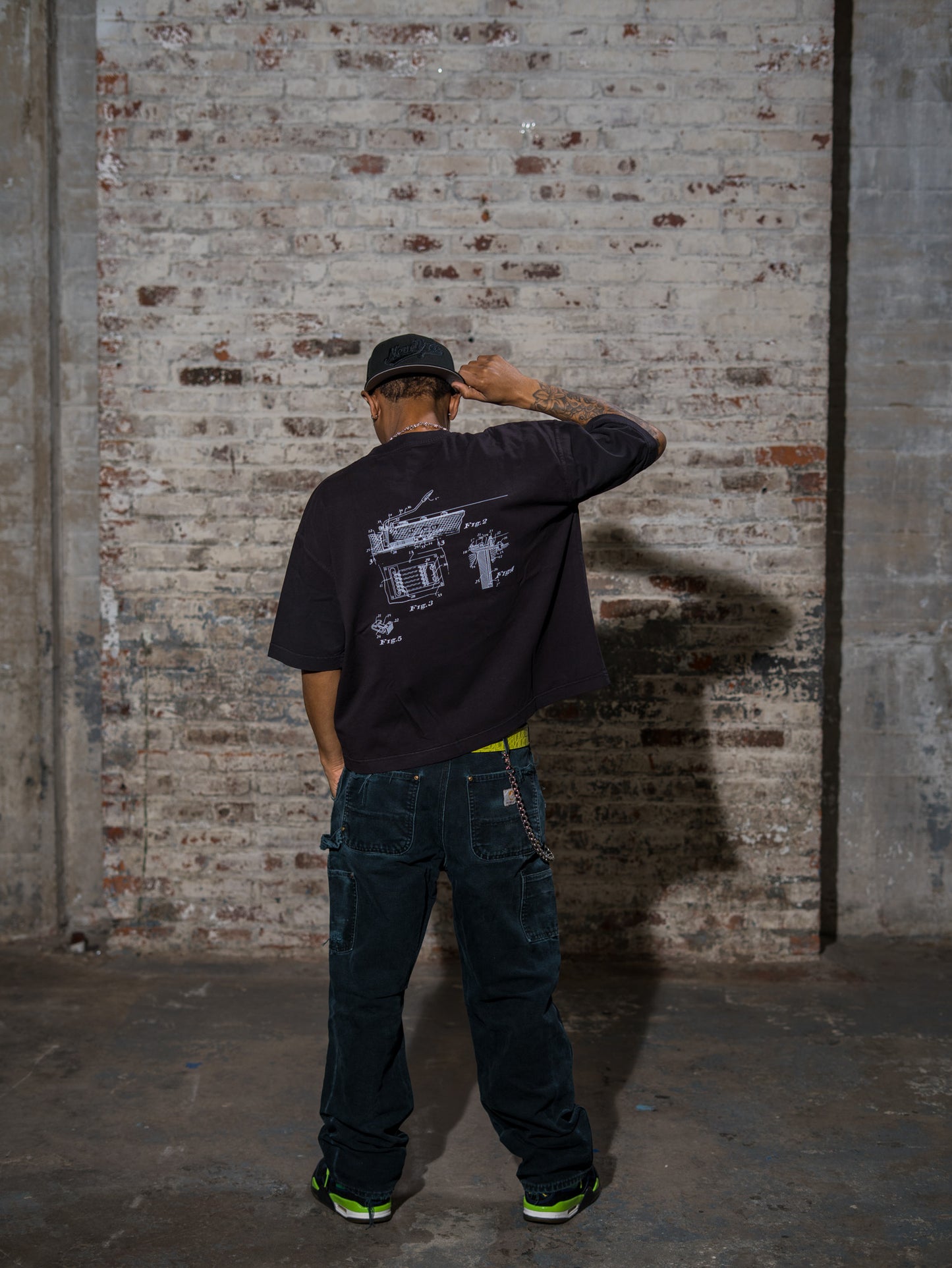 BLUE PRINT TEE