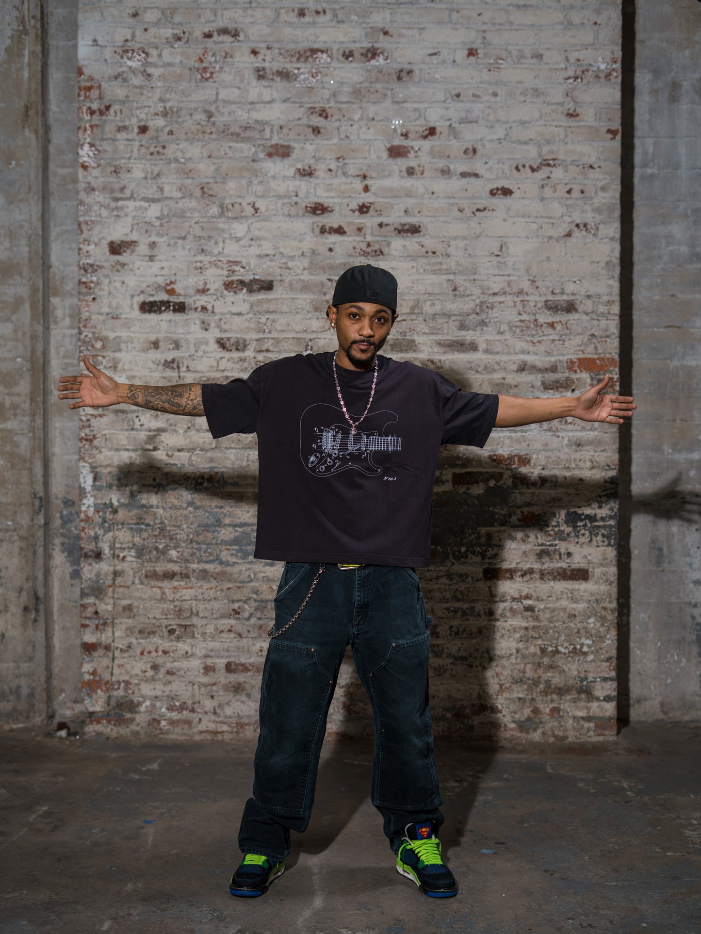 BLUE PRINT TEE