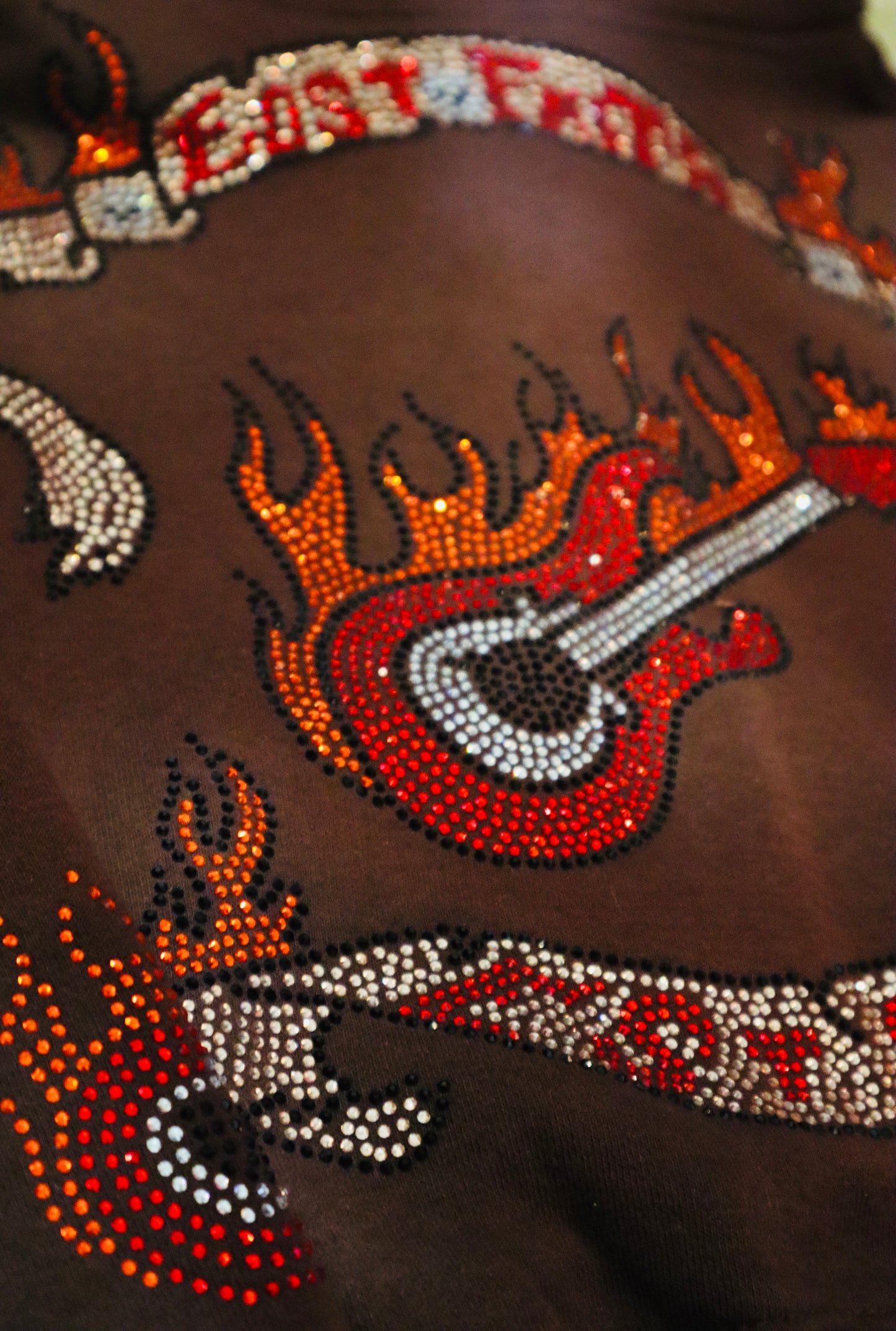Studded Guitar Hoodie
