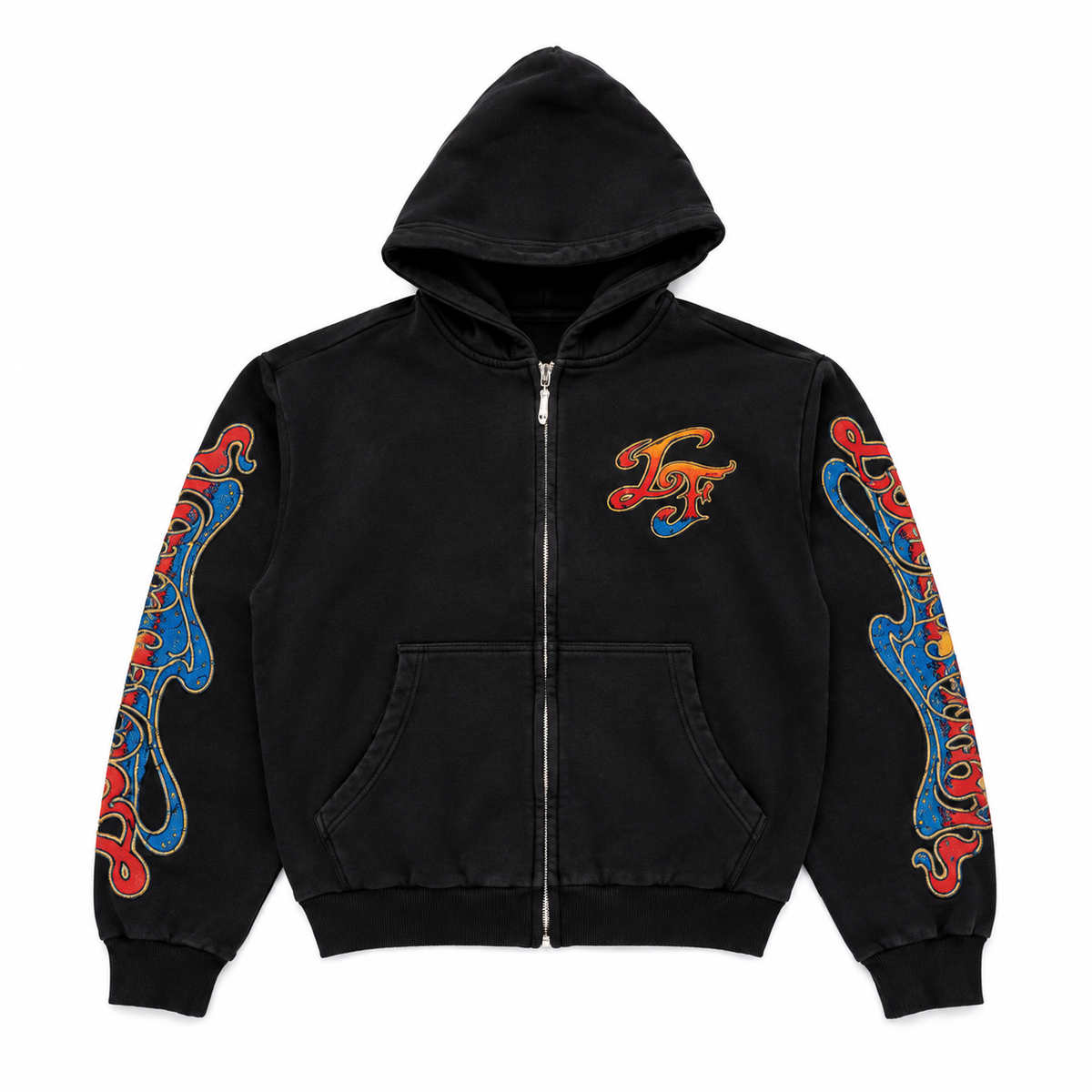 SECOND GLORY ZIPPER HOODIE