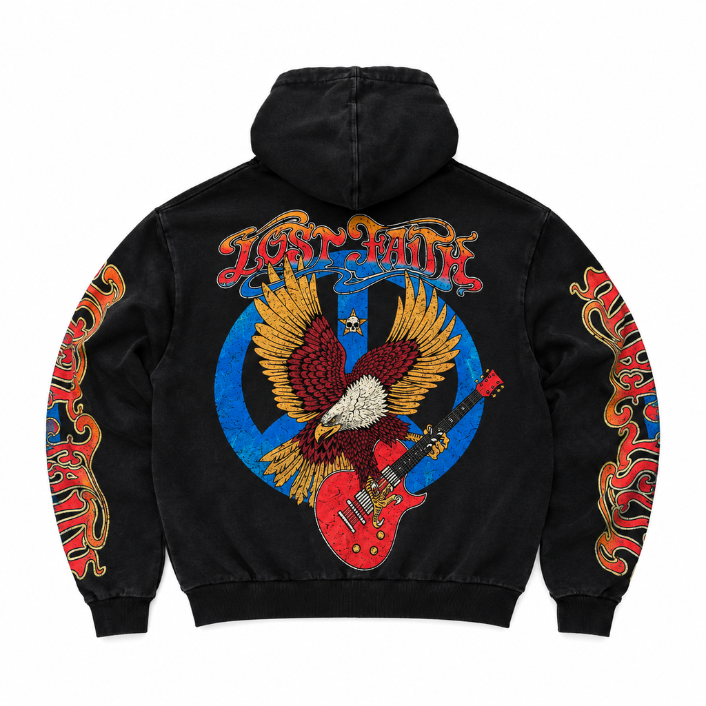 SECOND GLORY ZIPPER HOODIE
